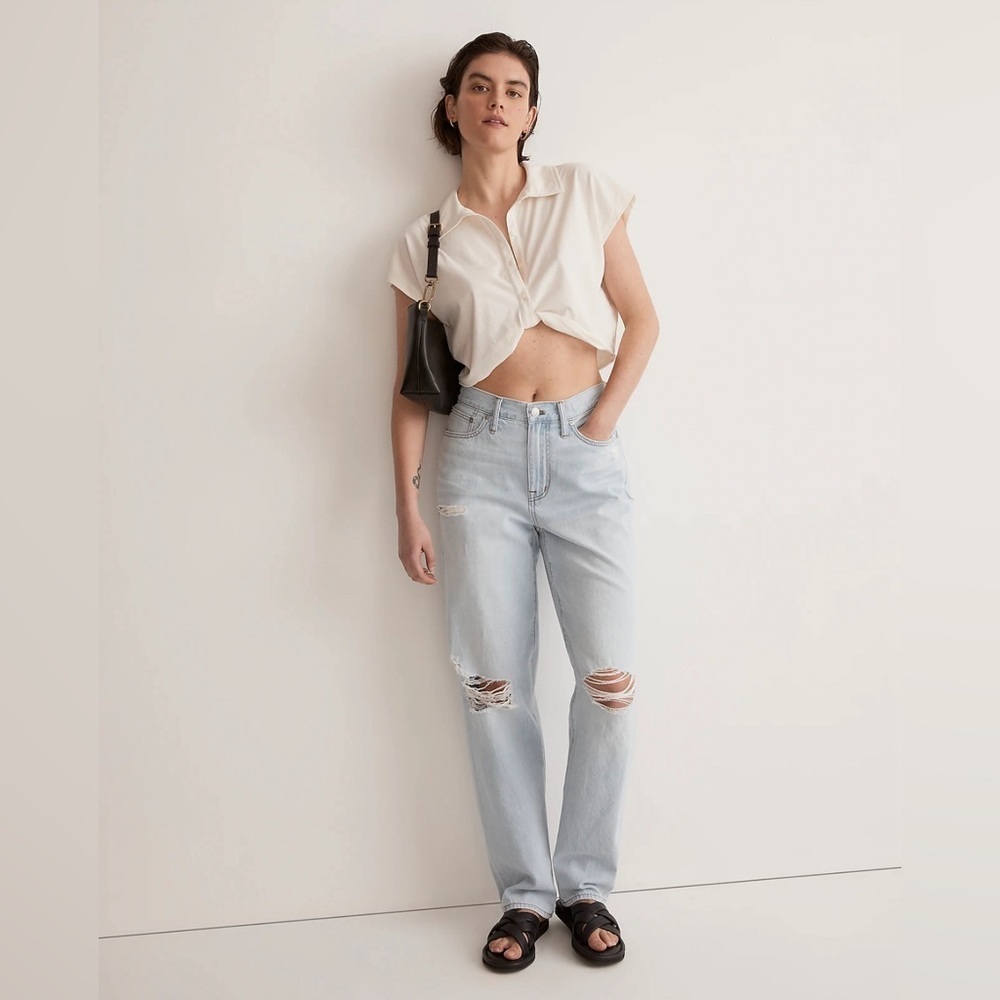Madewell The Petite Slouchy Boyjean